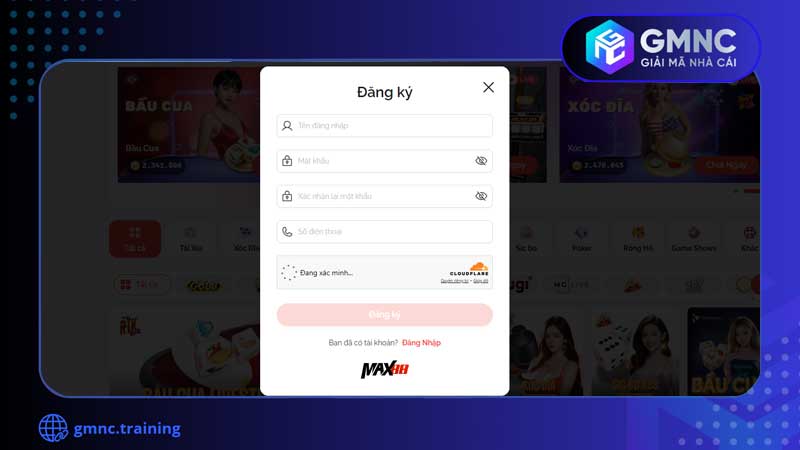 Hướng dẫn đăng ký Max88