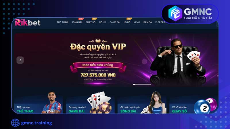 Giới thiệu tổng quát nhà cái Rikbet