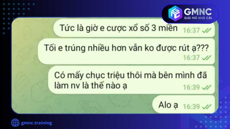 Người chơi tố cáo Miso88 lừa đảo không cho rút tiền